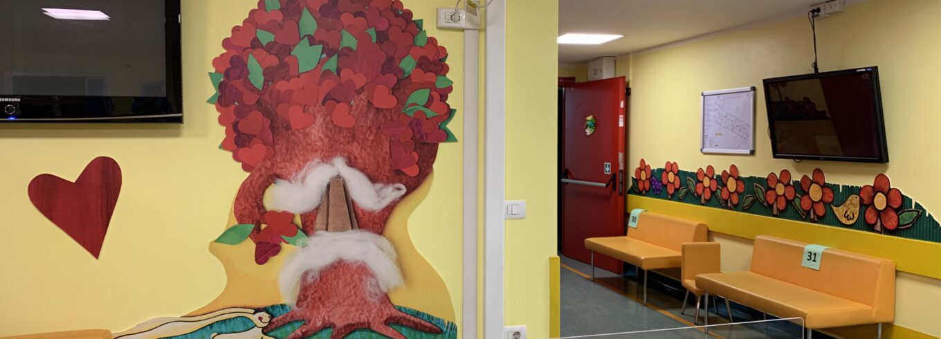 Il Day Hospital Oncologico Pediatrico di Padova si veste di nuovo