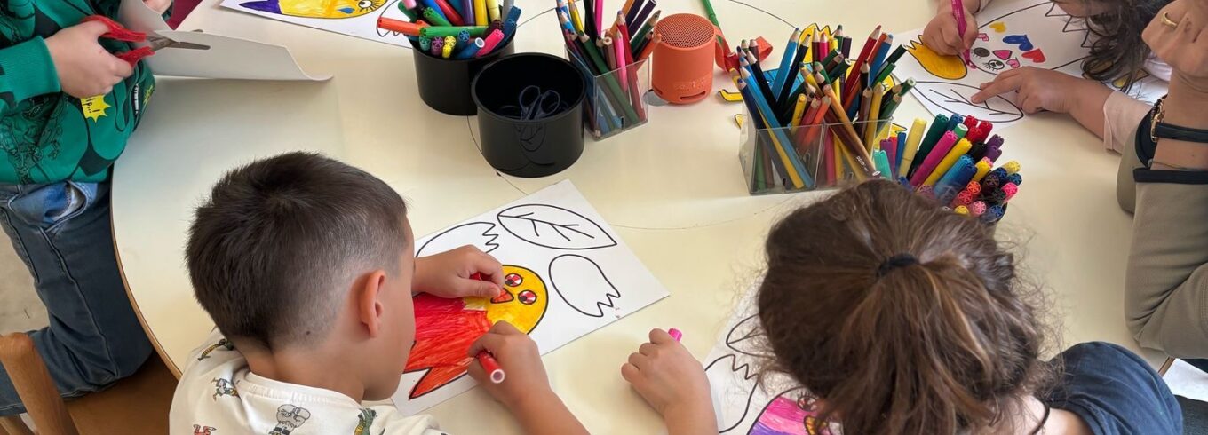 Percorso di Arteterapia nelle scuole Materne di Lozzo Atestino e di Valbona                            (gennaio – maggio 2025)