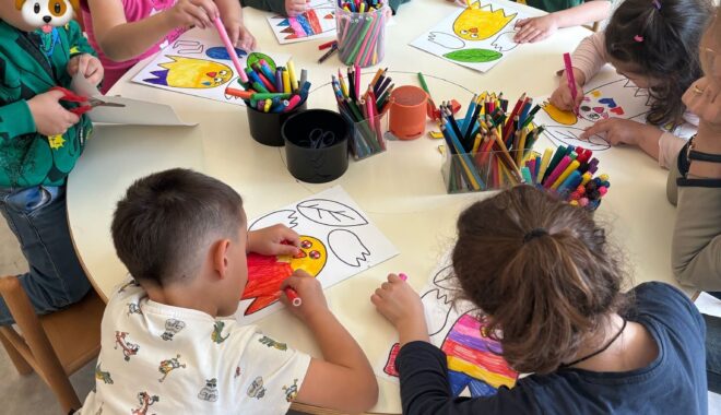 Percorso di Arteterapia nelle scuole Materne di Lozzo Atestino e di Valbona                            (gennaio – maggio 2025)